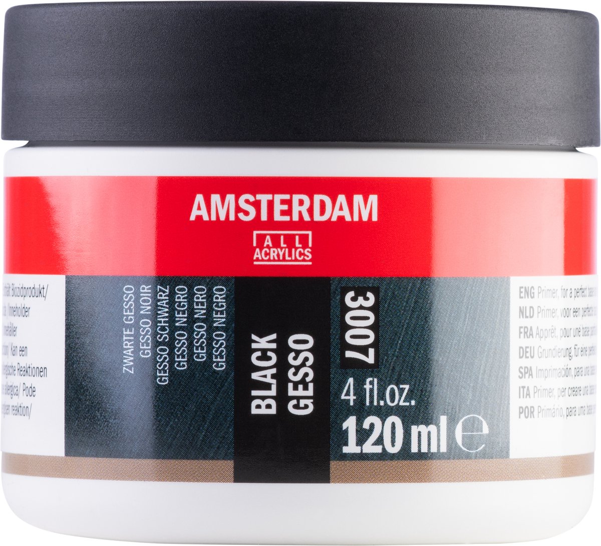   Zwarte gesso 3007 | mini 120 ml